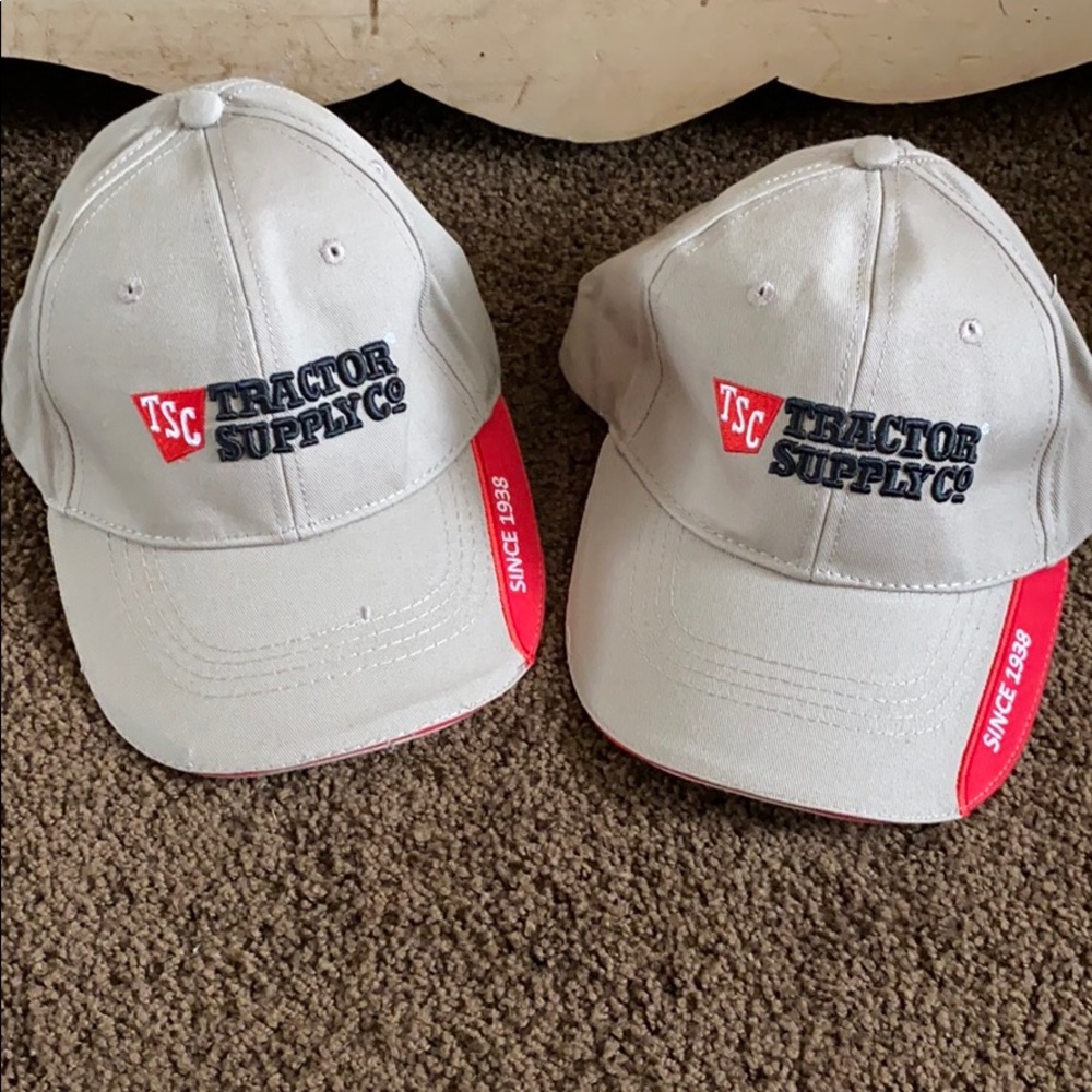 2 NWOT Tractor Supply Hats